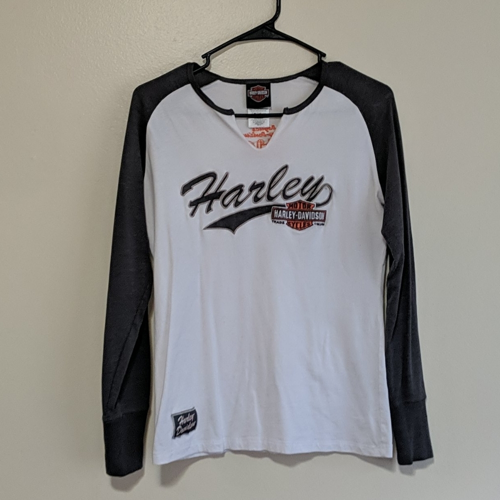 Harley Davidson baseball T
